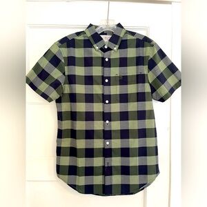 Men's Original Penguin Short Sleeve Button-Down Shirt - Size Small